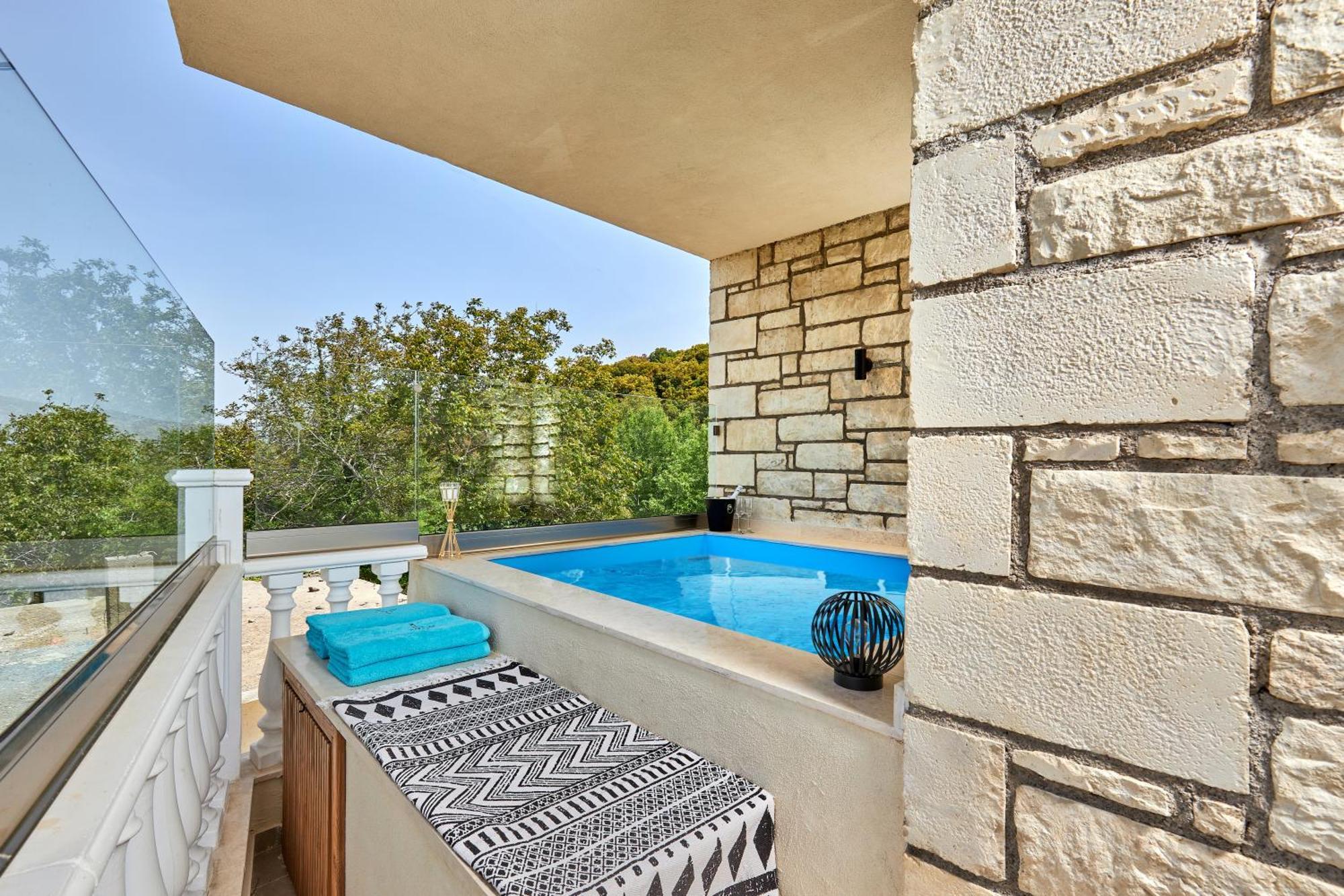 Mylostassi Villas With Balcony Plunge Pool Plati  Esterno foto