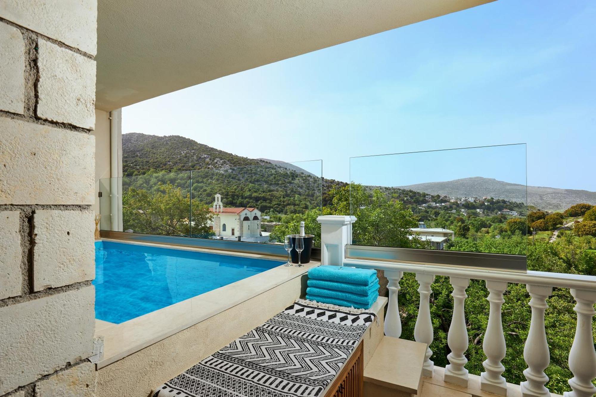 Mylostassi Villas With Balcony Plunge Pool Plati  Esterno foto